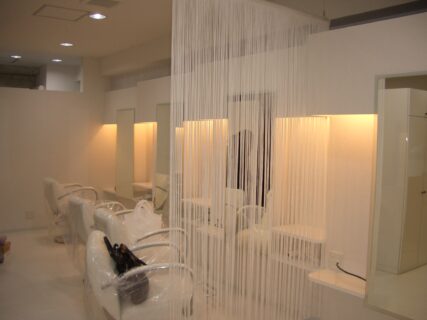美容室の店舗内装工事を三重県上野市にて行いました