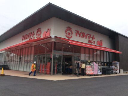 物販店舗（マイカイマート）の店舗内装工事を埼玉県上尾市にて行いました