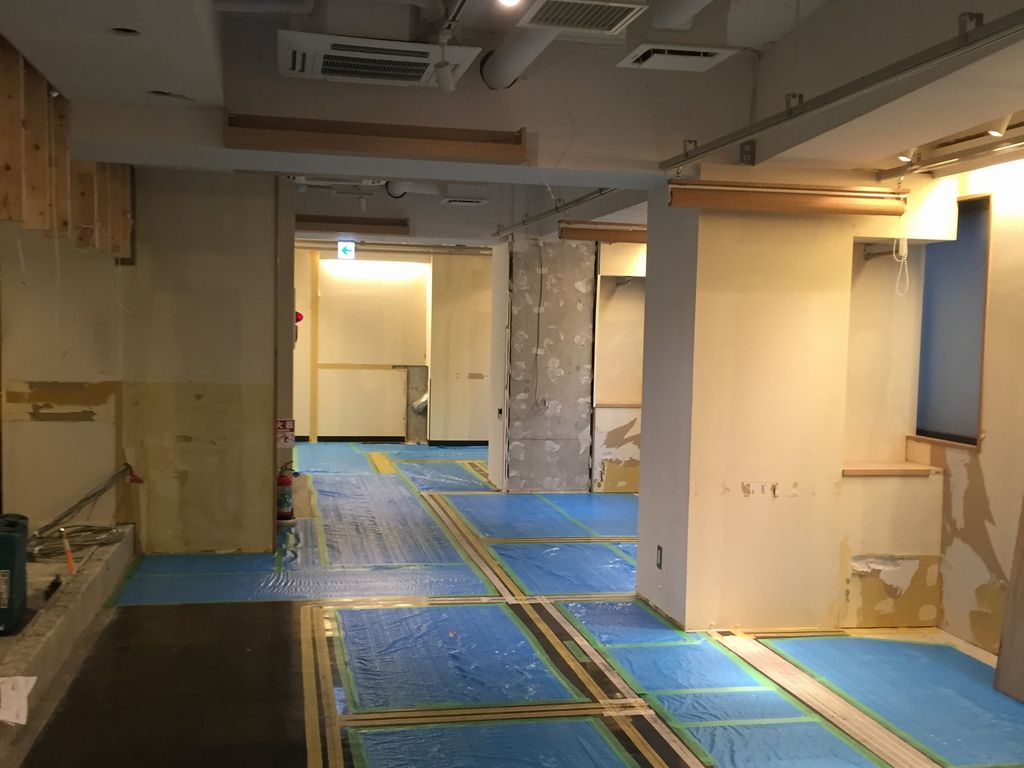 FC店舗・飲食店舗（居酒屋）の店舗内装工事を神奈川県横浜市にて行いました
