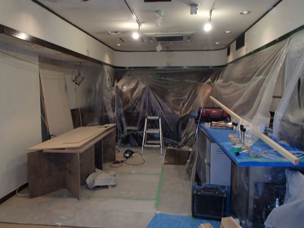 飲食店（和風ダイニング）の店舗内装工事を東京都港区赤坂にて行いました