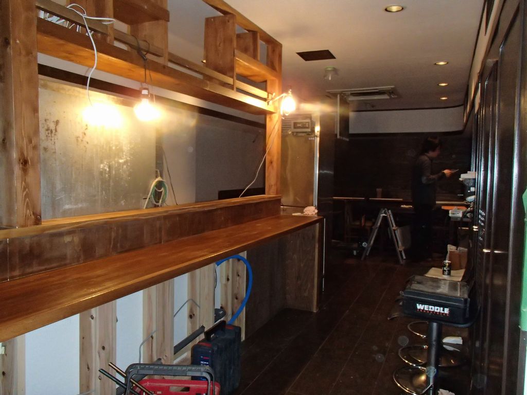 飲食店（和風ダイニング）の店舗内装工事を東京都港区赤坂にて行いました