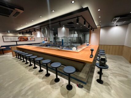 飲食店の店舗内装工事を神奈川県にて行いました